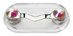 Magnetisk glasögonhållare Håll glasögon säkra Magnetiska glasögonhållare ID Badge hörlurar Colorful Diamond