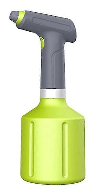 900ml Elektrisk Sprayflaska Uppladdningsbar Trädgårdsvattenkanna Med Justerbart Munstycke Automatisk Spruta LED-Display Trädgårdsredskap A Green