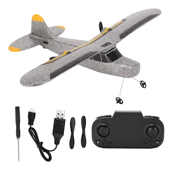 LSRCB3 24GHz 2-kanals fjärrkontrollflygplan utomhus anti-interferensflygplan