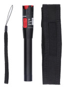 Fibervisuell felsökare Aluminiumlegering Pen typ Bärbar fiberoptisk kabelmätare 10MW