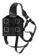 Medeltida Witcher Dubbel Ryggslida För Svärd Cutlass Hållare Pirat Krigare Läder Cosplay Larp