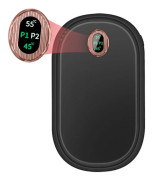 Handvärmare massageapparat SVART 1000MAH - spot försäljning Black 1000mAh-1000mAh