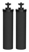 2-pack vattenfilterersättning för BERKEY Black Activated Carbon BB9-2-filter för gravitationsmatat vatten