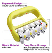 Fascia Och Anti Celluliter Roller Massager Muskel Roller Fettblästring Frigör Mini Trigger Point Deep Tissue