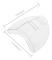 Sidsskydd för glasögon Slip On Skyddsglasögon Shield Universal, sidsskydd 2 par