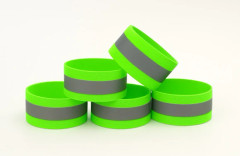 Reflexarmband Neongrön - 5-Pack