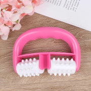 Massagehandtag Roller Massager Mini Hjulboll Bantning Kropp Ben Fot Hand Nacke Fett Cellulitkontroll Smärtlindring Roller~06730