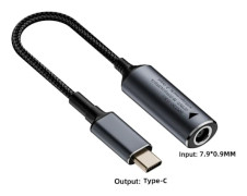 DC till Typ C-omvandlare Laptop Laddningskabel 7.9X0.9MM 7.9X0.9MM 7.9x0.9mm