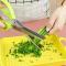 3-Layer Stainless Steel Kitchen Shears, Multifunctional Onion and Herb Cutter