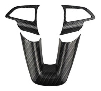 Bil 3-pack/set Inredning Rattskydd Trim Dekal för Focus Kuga Escape Ecosport 2017 20