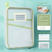 Nätblixtlåspåse Transparent filpåse FÄRG 3 FÄRG 3 Color 3