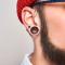 Stjärnformad Tragus/Cartilage Piercing/Stud i Rainbow IP-stål