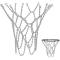Utomhus basketnät, ersättningsbasketnät, utomhus basketnät, metall basketnät, standard hållbart galvaniserat inomhus basketnät