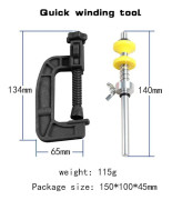 Fishing Line Winder System Line Winder SVART SVART Black