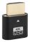 DDC EDID Dummy Plug Display Emulator Cheat Adapter 3840x2160 för BTC-Mining