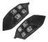 2 st Bil LED Varselljus DRL för Mitsubishi Pajero Sport Montero 2016-2017