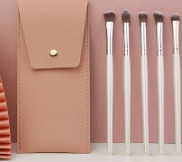Eye Makeup Brushes Set 5pcs Eye Shadow Blending Short Shader Brushes Contour Eyeliner Blending Detail Make Up Beauty Tools