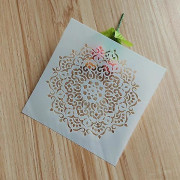 Datura Mall DIY Plast Vägg Spraymålning Mall