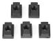 【NX】5 st Black Oxide Finish T slitsmuttrar M8/10 Gängor Passar in i T-spår i verktygsmaskinsbord(M10)