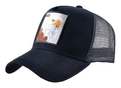 Unisex Djur Mesh Trucker Hat Snapback Broderad Patch Ba KK