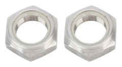 2ST Självlåsande Mutter Motor Pinjongmutter 90185 22043 för Utombordsmotor 2/4T 9.9-250HP Kompatibel med Parsun Hidea SEAPRO HDX