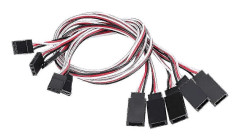 5st Servo Förlängningskabel Set för JR / FUTABA - RC Tillbehör
