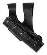 Medeltida Läder Svärd Dolkar Grod Svärdbälte Svärdhållare Bälte Renässansbälte för Riddare Krigare Pirat Cosplay slida brun scabbard black