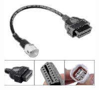 Passar Yamaha Motorcykel 3 Och 4 Pin Obd2 Felkod Diagnostisk Kabel Adapter Verktyg 4PIN Adapter cable