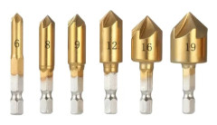 Sänkborrskär sexkantskaft 6-19MM6ST 6ST 6-19mm6pcs