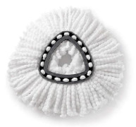 1 Pack Spin Mop Ersättningshuvuden Mikrofiber Mopp Påfyllningar Ersätt