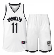 AVEKI Basketbollströja för män, 11 Brooklyn Jersey-tröjor, Mode Basketbollströja, Gåva till Basketbollsfans, Vit, M