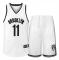 AVEKI Basketbollströja för män, 11 Brooklyn Jersey-tröjor, Mode Basketbollströja, Gåva till Basketbollsfans, Vit, M
