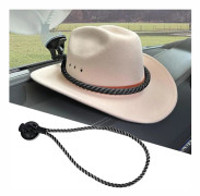 Hatfästen för bil, Cowboy Hat Holder Rack med sugkopp och H
