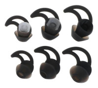 Silikon In-Ear Hörlurar Öronkuddar för Bose QC20 QC30 Öronkrok Brusisolering