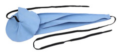 Saxofonrengöringssvamp inuti rörrengöring Mikrofiberduk Saxofonrengöringsduk Blue