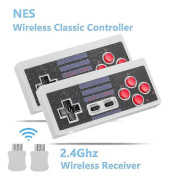Nes Classic Controller för Nintendo Nes Classic Mini Edition, Trådlös spelkontroll för Nes Classic-spel