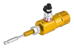 Motorcykel Hydraulisk Mastercylinder Broms Kopplingsspak System Överföringspump (Guld)