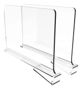 2-pack Klädavdelare, Hyllavdelare, Skåporganisatörer 2PCS