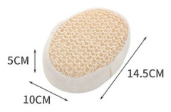 Sisal Svamp Badbomber, Badbomber, Lerbads produkter, Solig