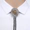 Vintage Turkos Sten Bolo Tie Native Cowboy Western Retro Halsband För Män