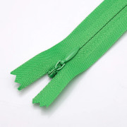 5 st färg osynlig 3 plagg nylon dragkedja kudde dyna kjol byxor sida stängd svans tyg dragkedja 11 # Green Net length 24cm