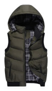 Väst Herrar Gilets Casual Utomhus Quiltat Bodywarmer Utomhus Sport Dunväst Sportjacka Ytterplaggvästar