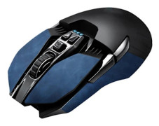 för G903 Mus Skin Svettresistenta Kuddar Halkfria Mus Sidoklistermärken (FMY) Blue