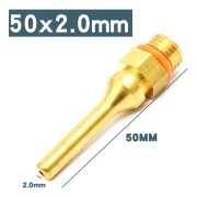 Limpistolmunstycke Smältlimpistolmunstycke 50X2.0MM 50x2.0mm