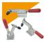 Horizontal Clamp Pliers, Smooth Handle, Iron Galvanized Anti-rust Lock Buckle