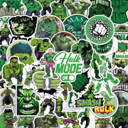 50X Avenger Hulk Stickers Superhjälte Comic Book Character Graffiti Skateboard Cup