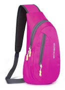 SOLDIER BLADE 1104 Cykel Axelväska Utomhus Fritid Sportväska Lättvikts Polyester Cross Body Bag-WELLNGS Pink