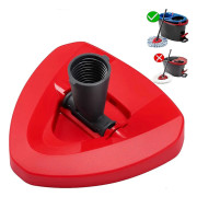 Ersättningsbas för Spin Mop, endast för Ocedar Rinseclean 2-tankssystem. Ersättningsbas för Spin Mop-huvuden för O Cedar Mop, ersättningshuvud [db] Red Mop Base