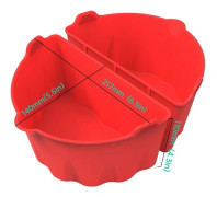 Slow Cooker Liner Slow Cooker Separator RÖD red