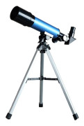Teleskop 36050 Astronomisk Nybörjare, Zoom 360/50 mm Refraktor Spotting (Blå)